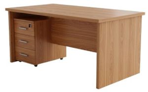 Polished Particle Board Modular Office Table, Color : Customize