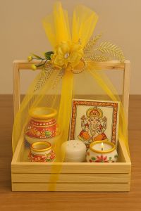Polished Marble Gift Hampers 30x19x10cm
