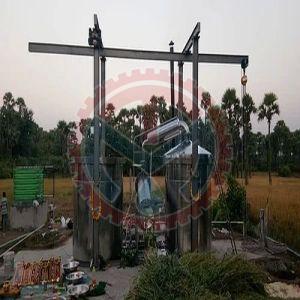 Agar Wood Bark Distillation Plant, Color : Silver