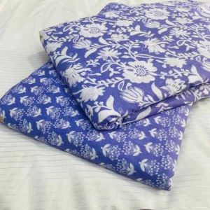 Printed Cotton Fabric for Apparel, Home Decor