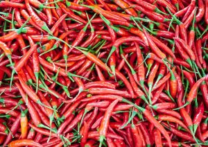 whole red chilli