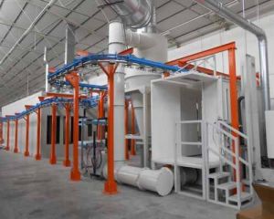 Industrial Powder Coating Plant