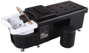 Steel Fiber Korean Shampoo Spa Bed, Color : Multicolor