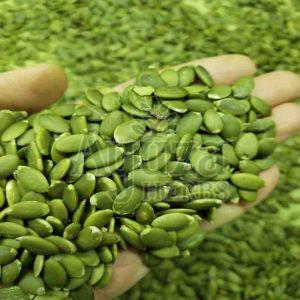Natural Pumpkin Seeds, Color : Green
