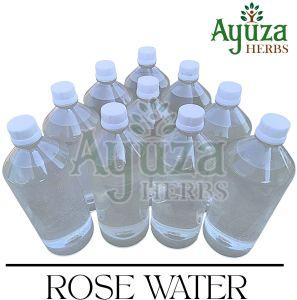 Natural Rose Water Bottles for Cosmetics, Toner, Facial Mist