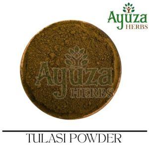 Tulsi (Holy Basil) Powder, Color : olive-green Ya Halka Brownish