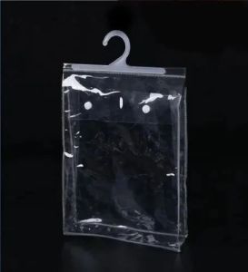 Plain Transparent PVC Hanger Bag