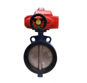 Double Offset Rubber Seated Electrical Butterfly Valve