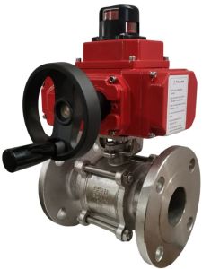 Three Piece Electrical Ball Valve