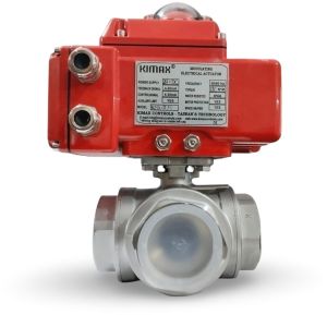 Three Way Electrical Ball Valve