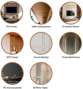 Multicolor Whiterock PVC Wall Panels, Shape : Rectangular