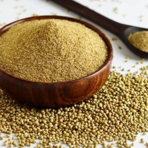 Light Brown Fine Ground Coriander Powder, Packaging Type : 500g Pouch