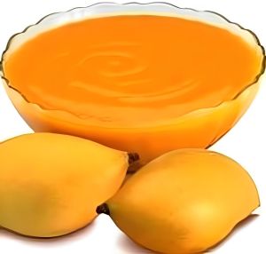 Sweetened Alphonso Mango Pulp, Color : Yellow for Juice, Dessert