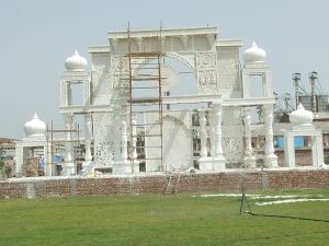 Decorative FRP Wedding Gate, Color : White