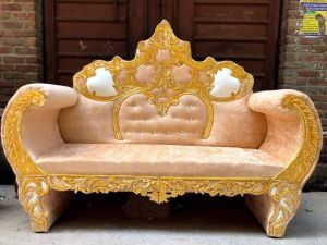 Golden Wedding Sofa Couch