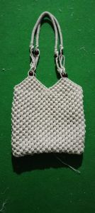 Mesh Cotton Handmade Macrame Shoulder Bag