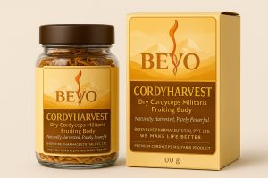 Cordyharvest (Dried Cordyceps Militaris), Color : Orange