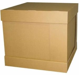 Heavy Duty Industrial Corrugated Boxes, Color : Brown