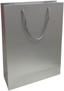 Silver Foil Printed Paper Bag