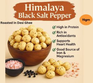 Himalaya Black Salt Pepper Roasted Makhana