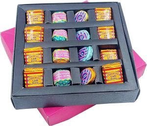 Cracker Shaped Chocolates Gift Box, Net Weight : 150–250 Grams