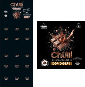 Chulli 2pcs Calendar Chocolate Condom