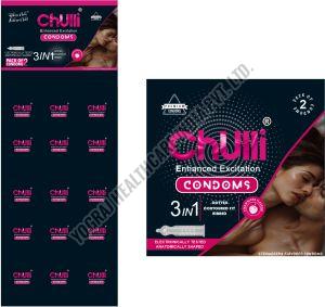 Chulli 2 Pcs Dotted Calendar Strawberry Condom