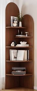 5 Shelves Wooden Bookshelf