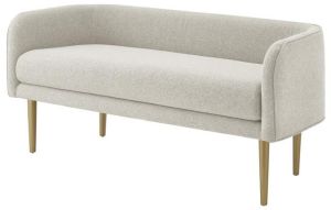 Luxury Large Upholstered Tufted  Bench