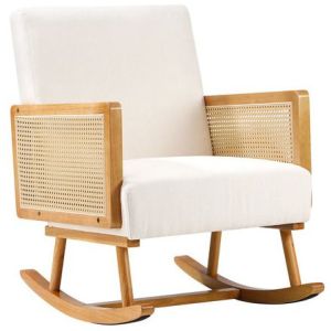 Modern Cane Rocking Chair