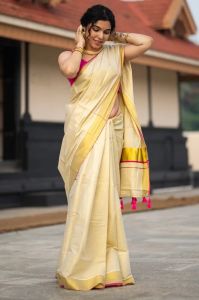 Printed Ladies Designer Pochampally Ikkat Silk Saree Party Wear