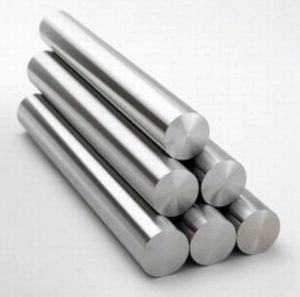 Polished Stainless Steel Round Bar, Color : Silver