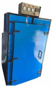 Stainless Steel Paint Coated Digital Pre Heating Oven, Color : Blue