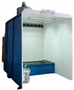 Down Draft Water Wash Spray Paint Booth