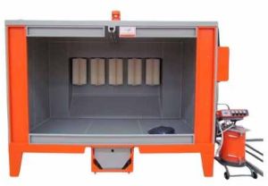 Steel Powder Coating Booth