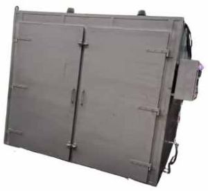 Metal Semi Automatic Electric Powder Coating Oven