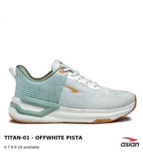 Striped Asian Shoes Mens Footwears Titans