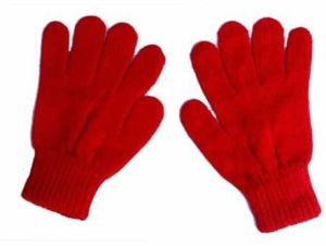 Boys Solid Cotton School Glove
