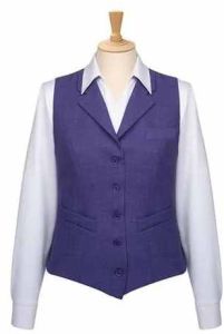 Modern Women’S Restaurant Service Waistcoat