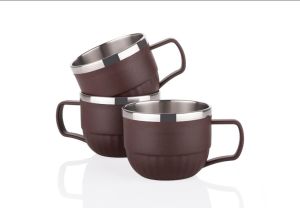 6 Pcs Set OF Stainless Steel Coffee Mug