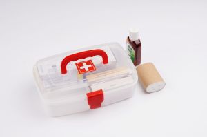 Plastic Medical Box, Color : White