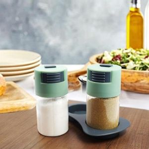 Plastic Salt and Paper Dispenser, Shape : Round for Kitchen Accessory