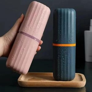 Plastic Traveling Toothbrush Case