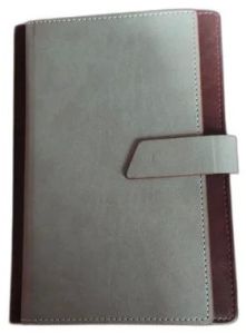 Plain Leather Executive Folder, Color : Grey, Brown A/5