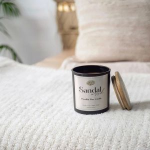 Sandalwood Paraffin Wax Candle