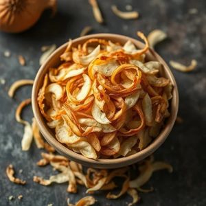 Dehydrated Fried Onions