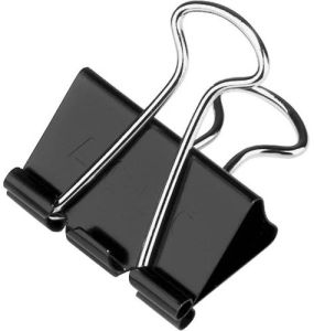 Black Metal Paper Clip
