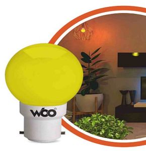 Plastic 0.5W Woo LED Bulb for Indoor