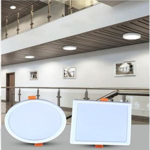 Panel Light, Shape : Round & Square