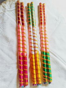 Wooden Dandiya, Color : Multicolor